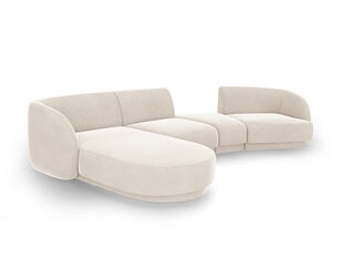 Modulinė sofa Micadoni Miley, balta kaina ir informacija | Sofos | pigu.lt