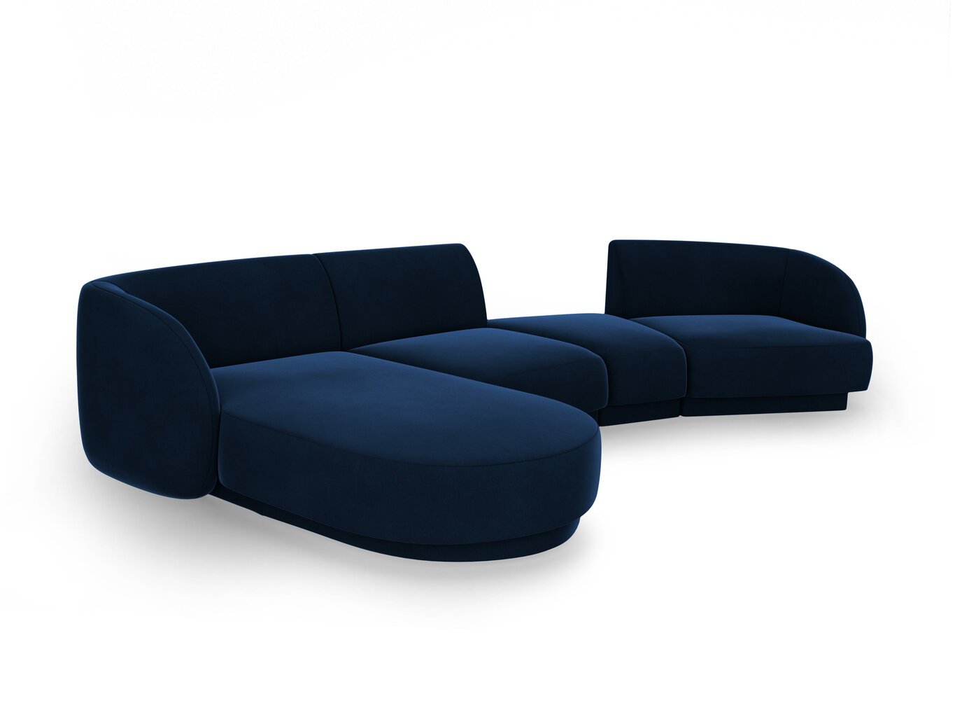 Modulinė sofa Micadoni Miley, mėlyna kaina ir informacija | Sofos | pigu.lt