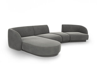 Modulinė sofa Micadoni Miley, pilka kaina ir informacija | Sofos | pigu.lt