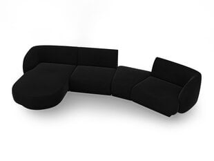 Modulinė sofa Micadoni Miley, juoda kaina ir informacija | Sofos | pigu.lt