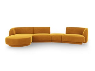 Modulinė sofa Micadoni Miley, geltona kaina ir informacija | Sofos | pigu.lt