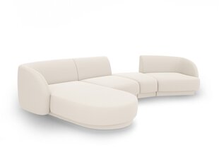 Modulinė sofa Micadoni Miley, balta kaina ir informacija | Sofos | pigu.lt