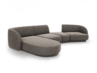 Modulinė sofa Micadoni Miley, ruda kaina ir informacija | Sofos | pigu.lt