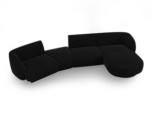 Modulinė sofa Micadoni Miley, juoda kaina ir informacija | Sofos | pigu.lt