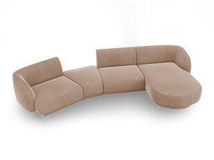 Modulinė sofa Micadoni Miley, ruda kaina ir informacija | Sofos | pigu.lt