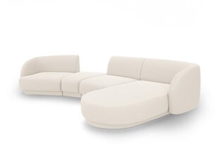 Modulinė sofa Micadoni Miley, smėlio spalvos kaina ir informacija | Sofos | pigu.lt