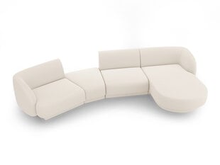 Modulinė sofa Micadoni Miley, smėlio spalvos kaina ir informacija | Sofos | pigu.lt