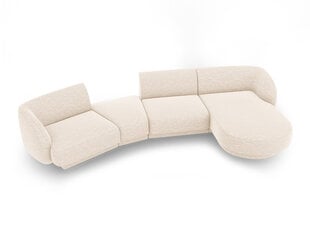 Modulinė sofa Micadoni Miley, smėlio spalvos kaina ir informacija | Sofos | pigu.lt