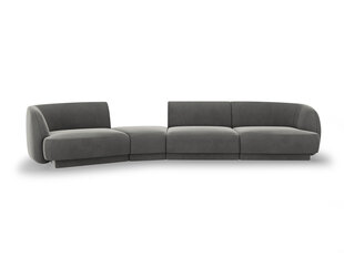 Modulinė sofa Micadoni Miley, pilka kaina ir informacija | Sofos | pigu.lt