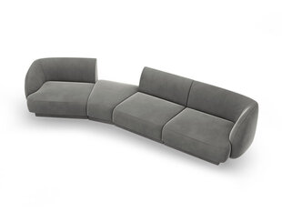 Modulinė sofa Micadoni Miley, pilka kaina ir informacija | Sofos | pigu.lt