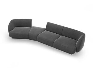 Modulinė sofa Micadoni Miley, pilka kaina ir informacija | Sofos | pigu.lt