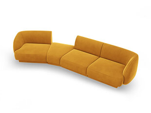 Modulinė sofa Micadoni Miley, geltona kaina ir informacija | Sofos | pigu.lt