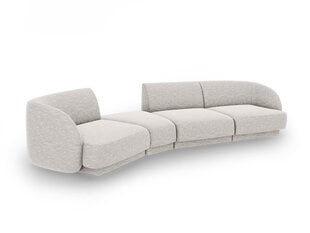 Modulinė sofa Micadoni Miley, balta kaina ir informacija | Sofos | pigu.lt