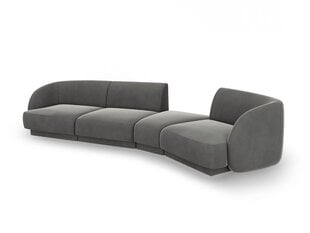 Modulinė sofa Micadoni Miley, pilka kaina ir informacija | Sofos | pigu.lt