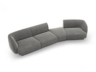 Modulinė sofa Micadoni Miley, pilka kaina ir informacija | Sofos | pigu.lt