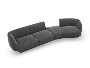 Modulinė sofa Micadoni Miley, pilka kaina ir informacija | Sofos | pigu.lt