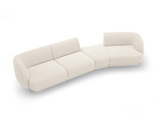 Modulinė sofa Micadoni Miley, smėlio spalvos kaina ir informacija | Sofos | pigu.lt