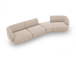 Modulinė sofa Micadoni Miley, smėlio spalvos kaina ir informacija | Sofos | pigu.lt