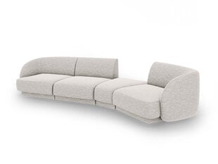 Modulinė sofa Micadoni Miley, pilka kaina ir informacija | Sofos | pigu.lt