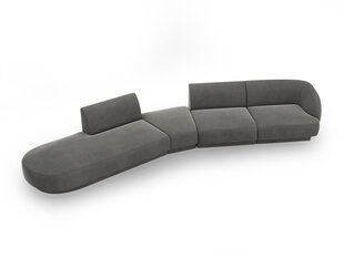 Modulinė sofa Micadoni Miley, pilka kaina ir informacija | Sofos | pigu.lt