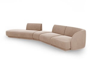 Modulinė sofa Micadoni Miley, ruda kaina ir informacija | Sofos | pigu.lt