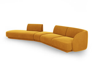 Modulinė sofa Micadoni Miley, geltona kaina ir informacija | Sofos | pigu.lt