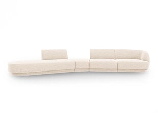 Modulinė sofa Micadoni Miley, smėlio spalvos kaina ir informacija | Sofos | pigu.lt