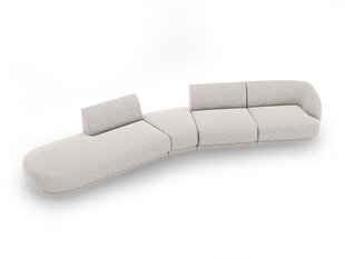 Modulinė sofa Micadoni Miley, pilka kaina ir informacija | Sofos | pigu.lt