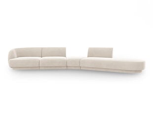 Modulinė sofa Micadoni Miley, balta kaina ir informacija | Sofos | pigu.lt