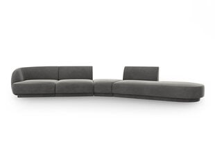 Modulinė sofa Micadoni Miley, pilka kaina ir informacija | Sofos | pigu.lt