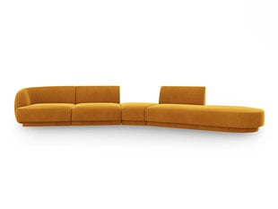 Modulinė sofa Micadoni Miley, geltona kaina ir informacija | Sofos | pigu.lt