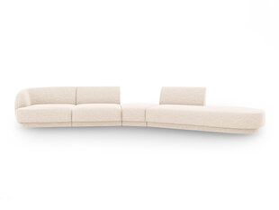 Modulinė sofa Micadoni Miley, balta kaina ir informacija | Sofos | pigu.lt