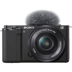 Товар с повреждённой упаковкой. Sony ZV-E10 + E PZ 16-50мм F3.5-5.6 OSS цена и информация | Мобильные телефоны, фото и видео товары с поврежденной упаковкой | pigu.lt