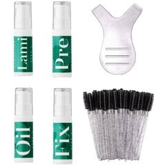 Profesionalus Antakių Laminavimo Rinkinys: Rarity Pre Cleanser, Rarity nr. 1, Rarity nr. 2, Rarity nr. 3, ShineE Šukos ir Šepetėliai kaina ir informacija | Makiažo šepetėliai, kempinėlės | pigu.lt