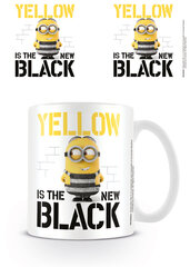 Despicable Me 3 "Yellow is the New Black" Mug 315ml kaina ir informacija | Žaidėjų atributika | pigu.lt