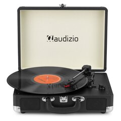 Проигрыватель виниловых дисков Audizio RP116BK-портфель с BT In/Out цена и информация | Проигрыватели для пластинок, патефоны | pigu.lt