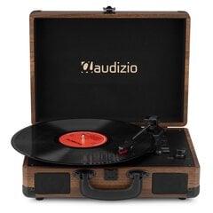 Audizio RP116W patefonas-portfelis su BT įėjimu/išėjimu kaina ir informacija | Plokštelių grotuvai ir patefonai | pigu.lt