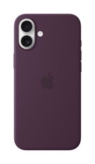 MYYD3ZM/A iPhone 16 Plus Silicone Case with MagSafe, Plum kaina ir informacija | Telefono dėklai | pigu.lt