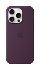 iPhone 16 Pro Silicone Case with MagSafe Plum MYYM3ZM/A kaina ir informacija | Telefono dėklai | pigu.lt