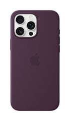 MYYW3ZM/A iPhone 16 Pro Max Silicone Case with MagSafe, Plum kaina ir informacija | Telefono dėklai | pigu.lt