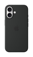 iPhone 16 Silicone Case with MagSafe Black MYY13ZM/A kaina ir informacija | Telefono dėklai | pigu.lt