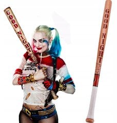 HARLEY QUINN Legiono savižudės medine beisbolo lazda helovinas kaina ir informacija | Karnavaliniai kostiumai | pigu.lt