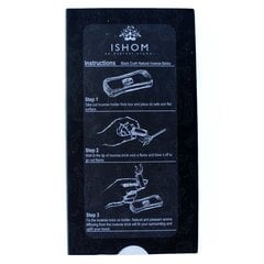 Ishom Black Oudh smilkalų plytelės kaina ir informacija | Namų kvapai | pigu.lt