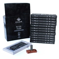 Ishom Black Oudh smilkalų plytelės kaina ir informacija | Namų kvapai | pigu.lt