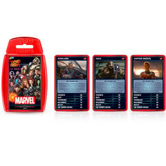 Winning Moves Marvel Cinematic Universe Žaidimo kortos Top Trumps (Anglų) kaina ir informacija | Stalo žaidimai, galvosūkiai | pigu.lt