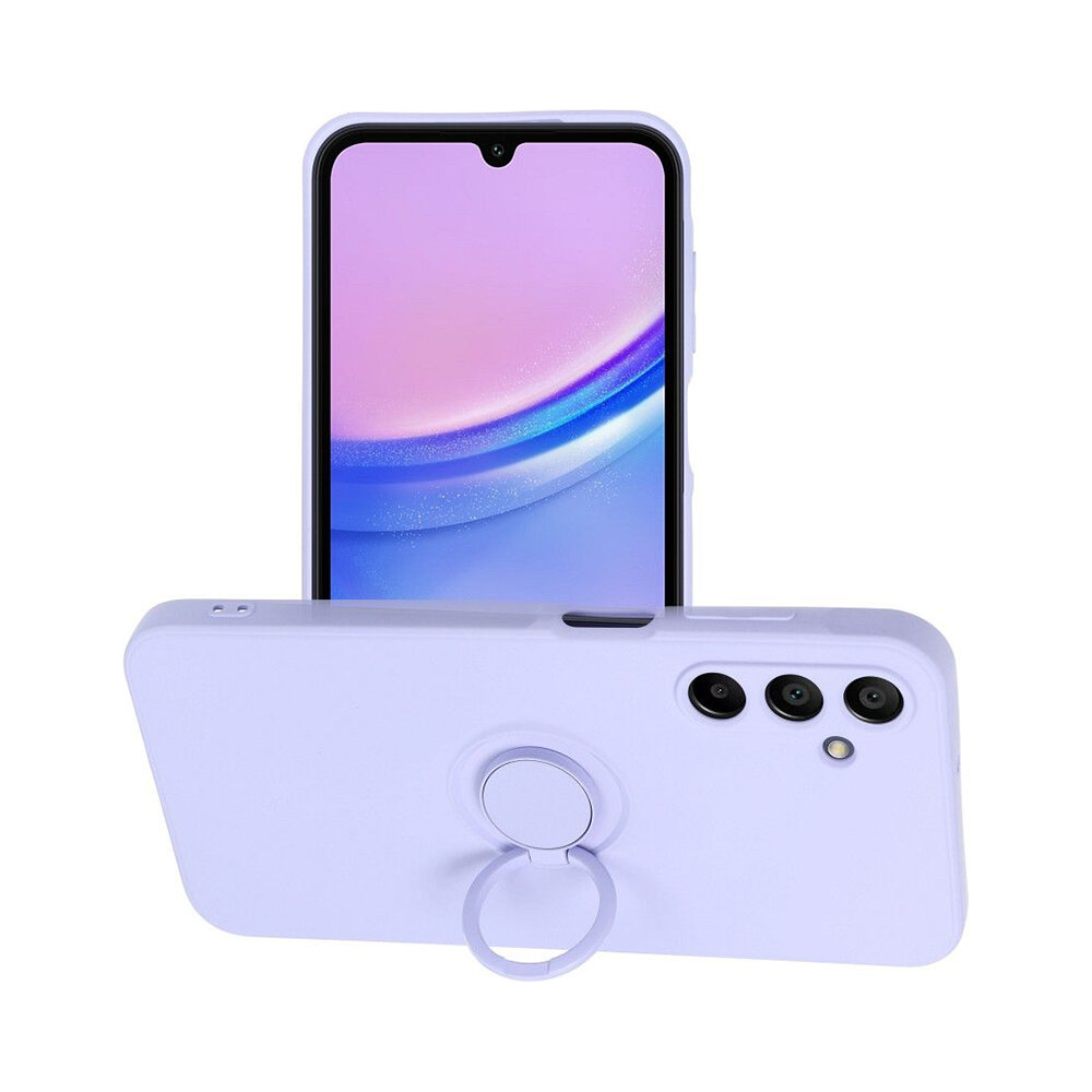 Forcell RING priekš Samsung Galaxy A15 5G / A15 4G (6,4") - Violetinė kaina ir informacija | Telefono dėklai | pigu.lt