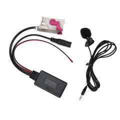 Automobilio Bluetooth modulio AUXIN kabelio belaidžio mikrofono adapterio keitimas, skirtas A3 A4 A6 A8 TT R8 RNSE 32Pin DC12V kaina ir informacija | USB adapteriai gamyklinei garso sistemai | pigu.lt