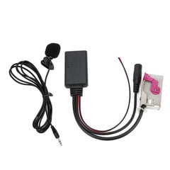 Automobilio Bluetooth modulio AUXIN kabelio belaidžio mikrofono adapterio keitimas, skirtas A3 A4 A6 A8 TT R8 RNSE 32Pin DC12V kaina ir informacija | USB adapteriai gamyklinei garso sistemai | pigu.lt