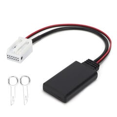 Automobilio Bluetooth modulio 12V AUX-IN kabelio belaidžio garso adapterio keitimas Delta 6/7 kaina ir informacija | USB adapteriai gamyklinei garso sistemai | pigu.lt