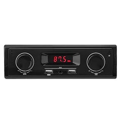 2V Bluetooth automobilinis FM Aux WMA WAV MP3 USB LED stereo radijo grotuvas kaina ir informacija | Automagnetolos, multimedija | pigu.lt